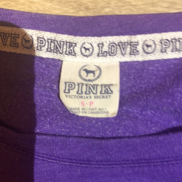 💜💜💜PURPLE Victorias Secret PINK tops bundle💜💜💜 - Picture 3 of 9